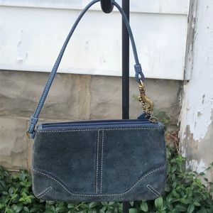 Coach Suede Wristlet
